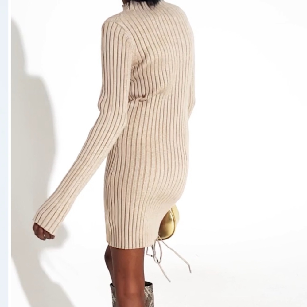 New Akira CHIC IS MY MIDDLE NAME KNIT DRESS - Picture 3 of 15
